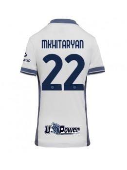 Billige Inter Milan Henrikh Mkhitaryan #22 Bortedrakt Dame 2024-25 Kortermet